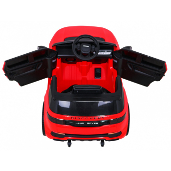 Land Rover Discovery Sport dla dzieci Czerwony + Pilot + Wolny Start + Funkcja Kołyski + MP3 LED